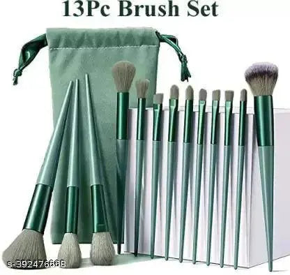 Super Quality Makeup brush set of 13pcs with beautyful pouch