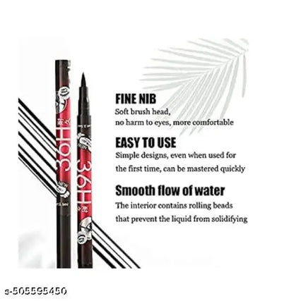 PREMIUM EYESHADOWS , EYELINER, 5PCS PINK BRUSH SET & 1PCS EYELINER